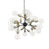 Ideal lux 238241 Spark Lustr | E27 | Černá