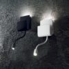 Ideal lux 243160 Probeusb LED Nástěnní svítidlo s vypínačem | Teplá bílá | 9W | Bílá