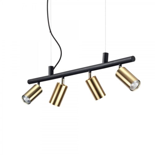 Ideal lux 244624 Dynamite Lustr | GU10 | Barevný kov | Mosaz