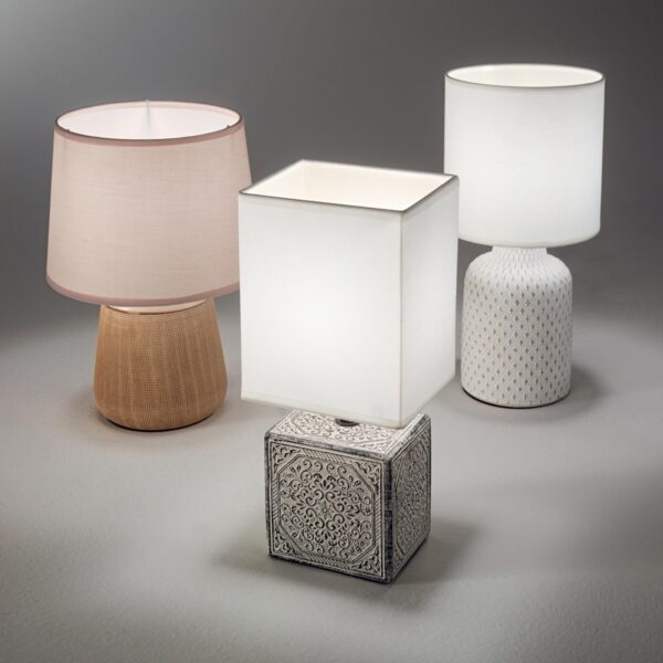 Ideal lux 245348 Kali Stolní lampička | E14 | Bílá