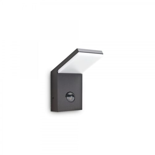 Ideal lux 246864 Style LED Nástěnné venkovní světlo | Teplá bílá | 9,5W | Černá