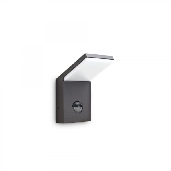 Ideal lux 246864 Style LED Nástěnné venkovní světlo | Teplá bílá | 9,5W | Černá