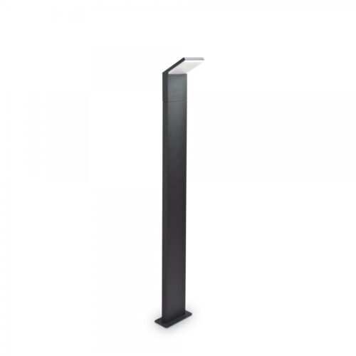 Ideal lux 246871 Style LED Zahradní sloupkové světlo | Teplá bílá | 9W | Černá