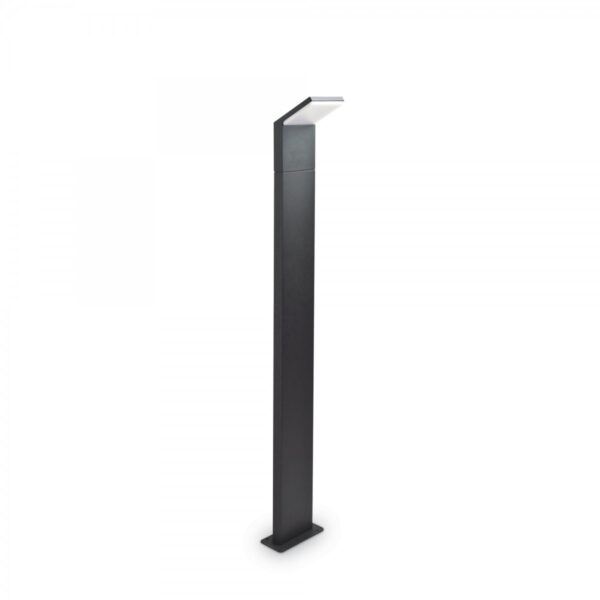 Ideal lux 246871 Style LED Zahradní sloupkové světlo | Teplá bílá | 9W | Černá