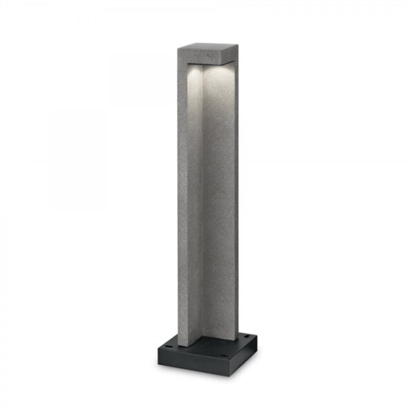 Ideal lux 246987 Titano LED Zahradní sloupkové světlo | Teplá bílá | 9W | Černá
