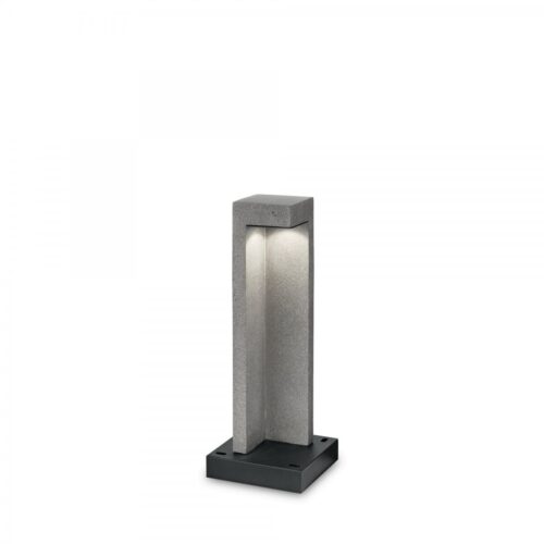 Ideal lux 246994 Titano LED Zahradní sloupkové světlo | Teplá bílá | 9W | Černá