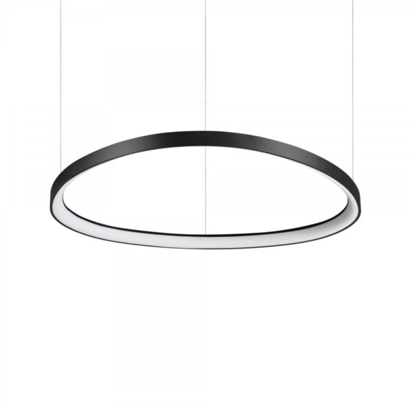 Ideal lux 247281 Gemini LED stropní svítidlo | Teplá bílá | 60W | Černá