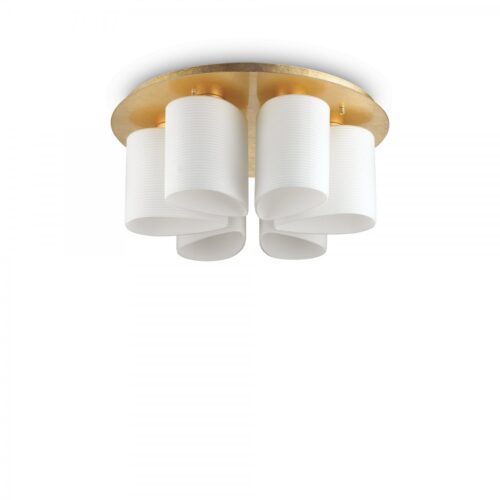 Ideal lux 247779 Daisy Přisazený lustr | E27 | Barevný kov | Zlatá