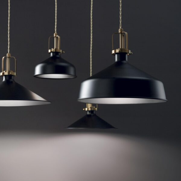 Ideal lux 249056 Eris Lustr | E27 | Černá