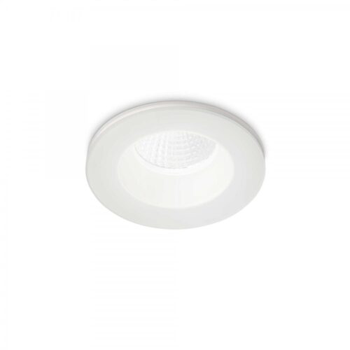 Ideal lux 252025 Room LED Zápustné osvětlení | Teplá bílá | 8W | Bílá