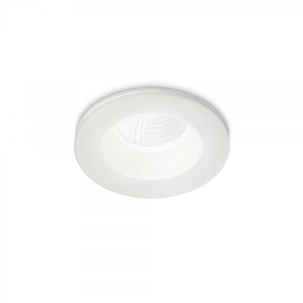 Ideal lux 252025 Room LED Zápustné osvětlení | Teplá bílá | 8W | Bílá