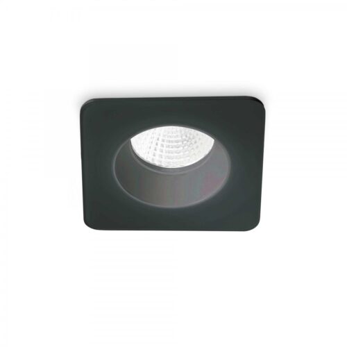Ideal lux 252056 Room LED Zápustné osvětlení | Teplá bílá | 8W | Černá