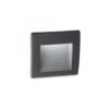 Ideal lux 255521 Wire LED Nástěnné venkovní světlo | Teplá bílá | 1,5W | Černá