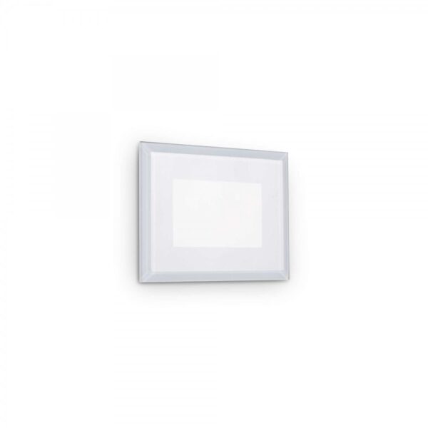 Ideal lux 255781 Indio LED Nástěnné venkovní světlo | Teplá bílá | 5W | Bílá