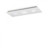 Ideal lux 255934 Relax LED Přisazené stropní svítidlo | Teplá bílá | 65W | Bílá | 3