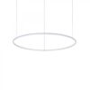 Ideal lux 258768 Hulahoop LED stropní svítidlo | Teplá bílá | 40W | Bílá