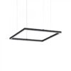 Ideal lux 259161 Oracle Slim LED stropní svítidlo | Teplá bílá | 33W | Černá