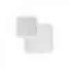 Ideal lux 259352 Pouche LED nástěnní svítidlo | Teplá bílá | 14W | Bílá