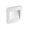 Ideal lux 268989 Wire LED Nástěnné venkovní světlo | Teplá bílá | 4W | Bílá