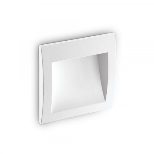 Ideal lux 268989 Wire LED Nástěnné venkovní světlo | Teplá bílá | 4W | Bílá