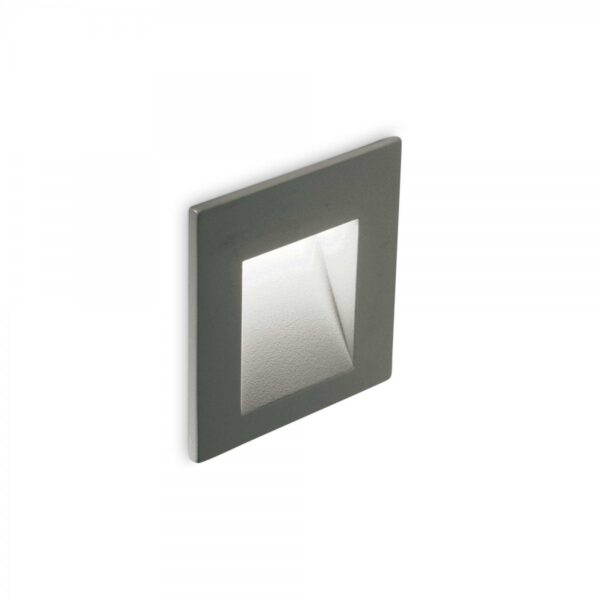 Ideal lux 269009 Bit LED Nástěnné venkovní světlo | Teplá bílá | 2W | Černá