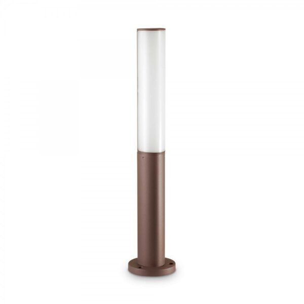 Ideal lux 269160 Etere LED Zahradní sloupkové světlo | Teplá bílá | 10,5W | Hnědá
