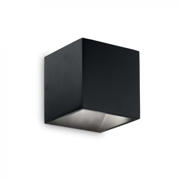 Ideal lux 269320 Rubik LED nástěnní svítidlo | Teplá bílá | 9W | Černá