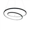 Ideal lux 269450 Oz LED stropní svítidlo | Teplá bílá | 59W | Černá