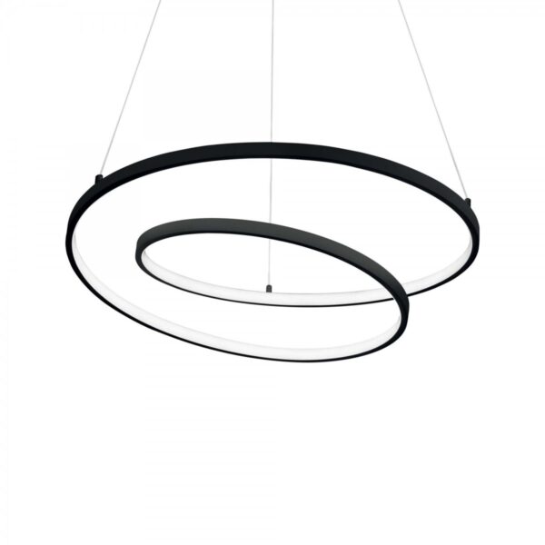 Ideal lux 269450 Oz LED stropní svítidlo | Teplá bílá | 59W | Černá