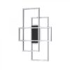 Ideal lux 270661 Frame LED Přisazené stropní svítidlo | Teplá bílá | 31W | Černá