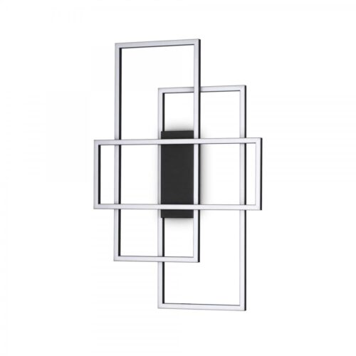Ideal lux 270661 Frame LED Přisazené stropní svítidlo | Teplá bílá | 31W | Černá