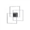 Ideal lux 270678 Frame LED Přisazené stropní svítidlo | Teplá bílá | 35W | Černá