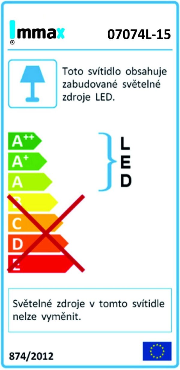 Immax 07074L-15BD LED Vnitřní osvětlení | Variabilní | 12W