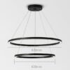 Immax 07158-B80-60 LED FINO | 93W integrovaný LED zdroj | 6975 lm | 2700K - 6500K