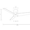 Immax 07135-B LED FRESH LITE | 18+40W integrovaný LED zdroj | 1500lm | 2700-6500K