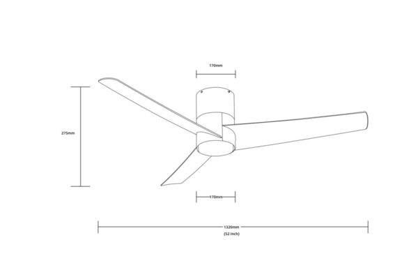 Immax 07135-B LED FRESH LITE | 18+40W integrovaný LED zdroj | 1500lm | 2700-6500K
