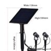 Immax 07903L Lite Reflectores LED Solární svítidlo | Variabilní | 4W