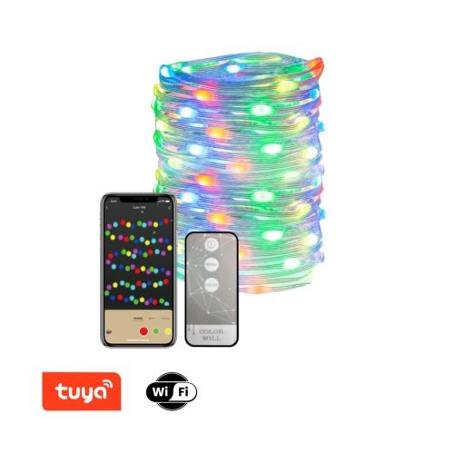 Immax NEO LITE  07366L Smart vánoční LED osvětlení - řetěz 16m, 160ks RGB diod, WiFi, TUYA