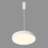 Italux 5900644311874 LED stropní svítidlo | Teplá bílá | 30W | Bílá