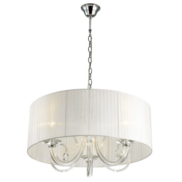 Italux 5900644321095 Lustr | E14 | Bílá | 2