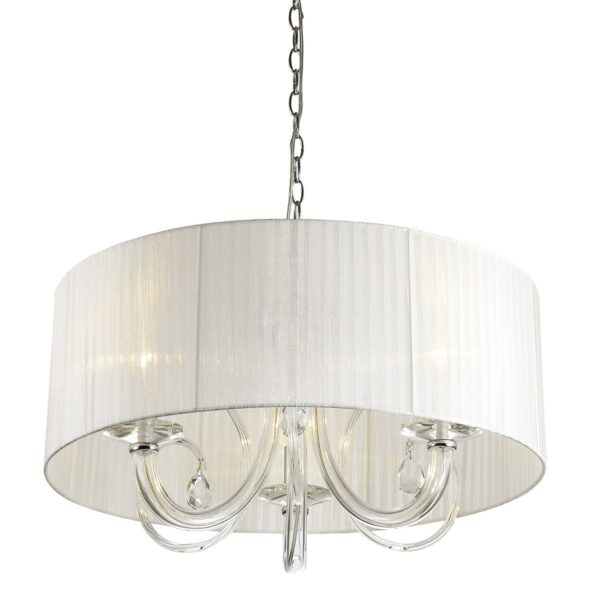 Italux 5900644321095 Lustr | E14 | Bílá | 1