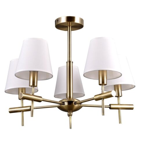 Italux 5900644433729 Lustr | E14 | Bílá