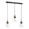 Italux 5902854531998 LED lustr | E27 | Černá