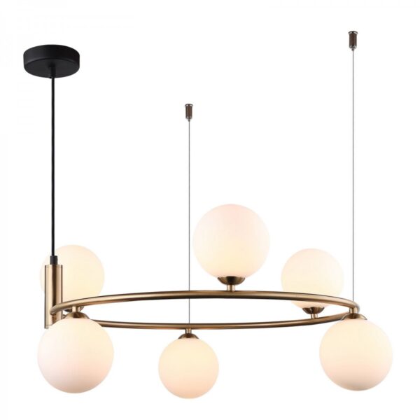 Italux 5900644439882 Lustr | G9 | Bílá