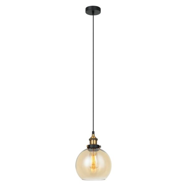 Italux 5902854531929 Lustr | E27 | Černá