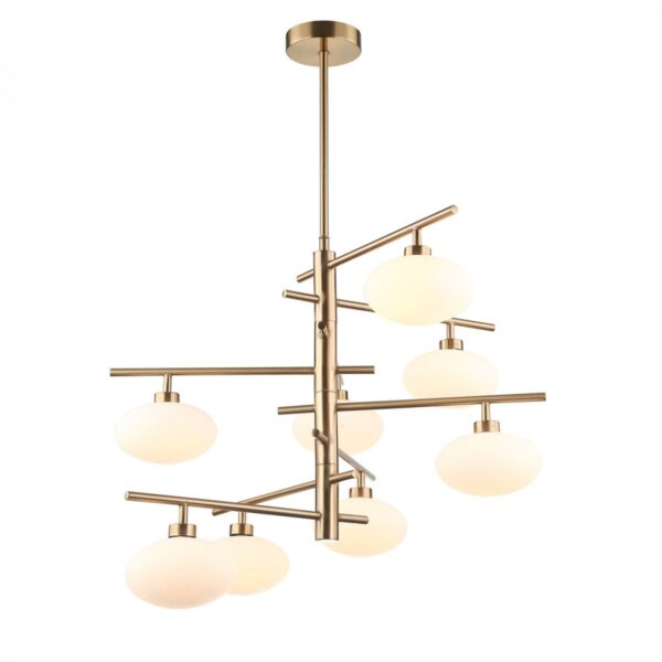 Italux 5900644437642 LED stropní svítidlo | 8X25W | Bílá