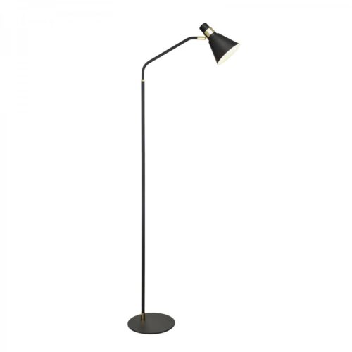 Italux 5900644437802 Stojací lampa | E14 | Bílá | Černá