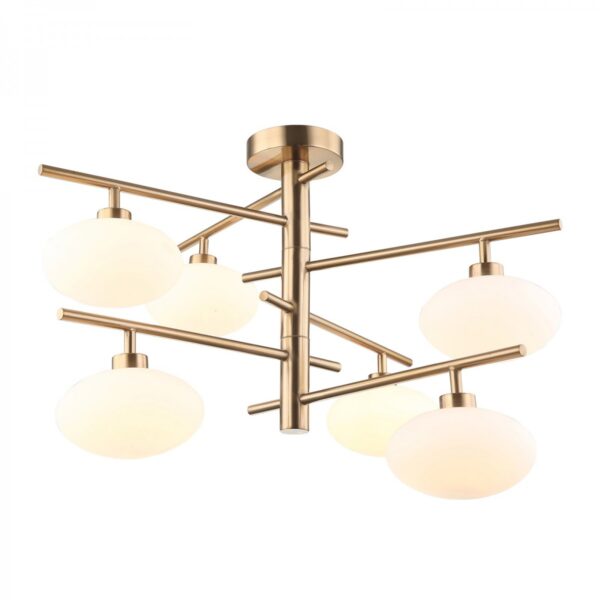 Italux 5900644437635 LED stropní svítidlo | 6X25W | Bílá