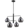 Italux 5902854532384 Lustr | E27 | Černá