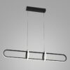 Italux 5900644312086 LED stropní svítidlo | Teplá bílá | 31.2W | Černá
